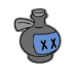 Symbol butelki z trucizną